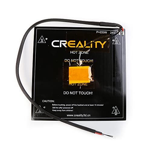 Original Ender 3 V2 Hotbed kit Up to 110C Degree Aluminum MK3 Heatbed Platform with Heated Bed Cable Line for Ender-3 Ender 3s Ender 3 Pro 3D Printer DIY Kit (235 Bed) 235 Bed