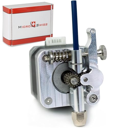 Micro Swiss Bowden Dual Gear Extruder Compatible with Creality Ender, CR10, CR-10 Pro, CR-10S, CR6-SE, Tornado Single