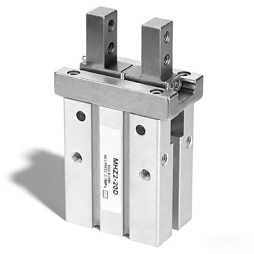Air Gripper Pneumatic Cylinder - 20mm Bore Parallel Style Air Gripper Pneumatic Cylinder MHZ2-20D