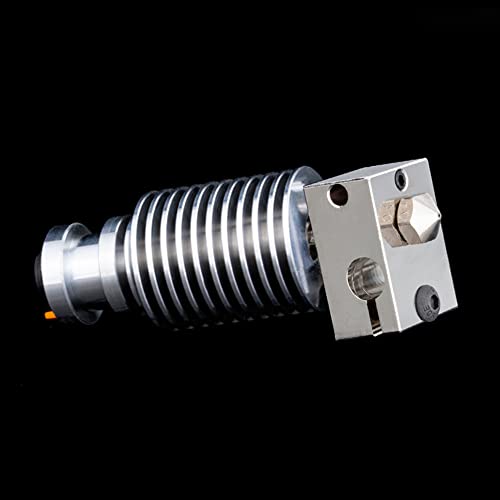 Prusa I3 MK3S+ Hotend,V6 All Metal Hotend,V6 J-head Hotend, Heater Block Heatbreak for V6 Hotend PT100 Prusa I3 MK3 MK3S MK2 Series 3D Printer etc.(Plated Copper Nozzle Kit)