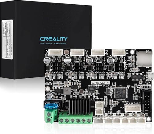 Creality Official Ender 3 Silent Motherboard Upgrade V4.2.7 Mainboard Control Board with TMC2225 Driver 3D Printer Controller Parts Accessories Works with Ender-3 / Pro/Max / 3 V2 / 3 V2 Neo Ender 3 /V2/Pro/Max/V2 Neo Motherboard