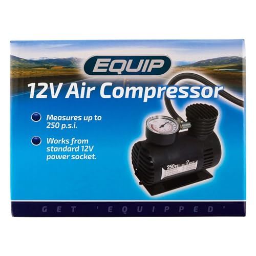 EQUIP EAC004 Car Tyre Air Compressor Inflator 150psi Garage Workshop Equipment