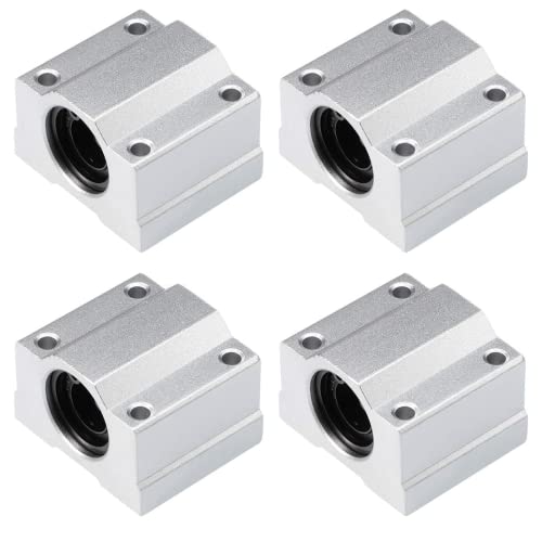 4PCS Linear Ball Bearing Slide Block SCS10UU Linear Shaft Rod CNC 3D Printer Parts