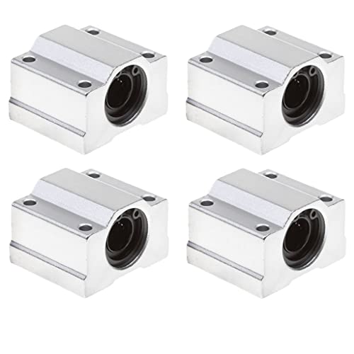 4pcs SCS12UU Linear Motion Ball Bearing CNC Slide Bushing 36mm Length