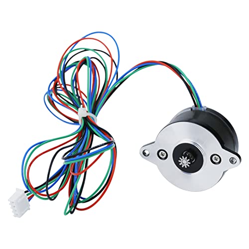 High Temperature Nema14 36mm Pancake Motor 1A with 10 Tooth Gear 1A Compatible with Voron 2.4 CW2 Sherpa Mini Orbiter Extruder Ender 3 V2 pro Upgrade 3D Printer Accessories