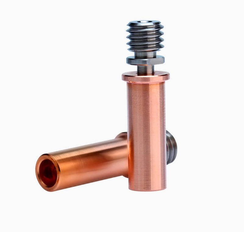 Vyper BiMetal Heatbreak,Kobra 2 Copper+Titanium Alloy All Metal Bi-Metal Heat Break for Kobra Max/Kobra 2/Neo/Kobra 2 Pro/Plus/Max/i3 Mega/Mega S/X/Pro/Vyper/Chiron Hotend.(2Pcs)