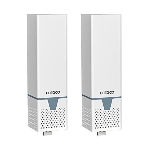 ELEGOO USB Purifier with Activated Carbon, Reduces 3D Resin Odor, Pack of 2 USB Air Purifier