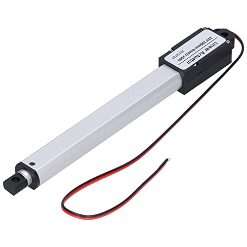 DC 12V Stroke Linear Actuator, 100mm High Speed Mini Linear Actuator Electric Motion Actuators for Electric Recliner Lift Massage Bed Sofa, Internal Limit Switch, Low Noise (Stroke 100mm-15mm/s-50N)