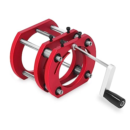 Milling Table for Routers, 4-Jaw Clamp Router Lift Router, Milling Lift Router Lift, Router Table Router Lifting Base for 64-66 mm Diameter Small Trimming Machines, Lifting Height up to 51 mm