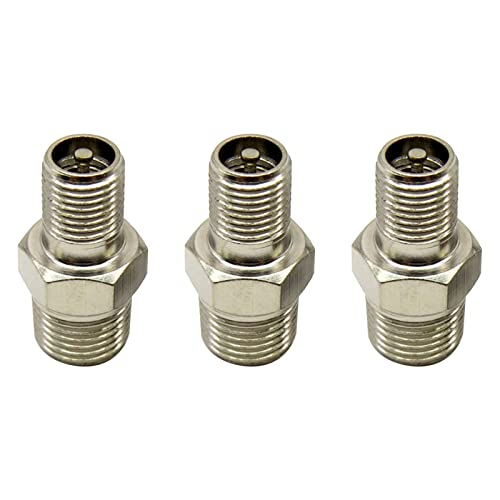 3 Pcs Wheel AIR Compressors Bicycle Car Valve Adapter Kit Sets Bicycle Pump Adapter Accessories for Air Compressor Floor Pump