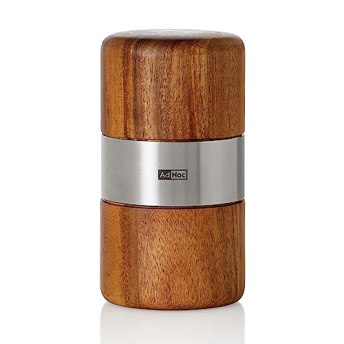 AdHoc Muskato Nutmeg Mill PreciseCutDuo Technology Made With Acacia Wood