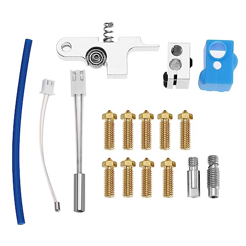 SG Store Set of 18 3D Printer Kit Compatible with Prusa i3 MK2 Compatible with Artillery Sidewinder X1 Printer Extruder 4max Pro for Original E3D Titanium Alloy Extruder