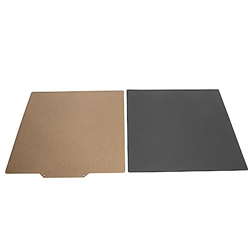 Cr-6 Se Flexible Pei Sheet, Double Side Textured Pei Sheet, 255x245MM Spring Steel Plate Matte Texture Soft Magnetic Rubber Base for CR 6 SE Printer