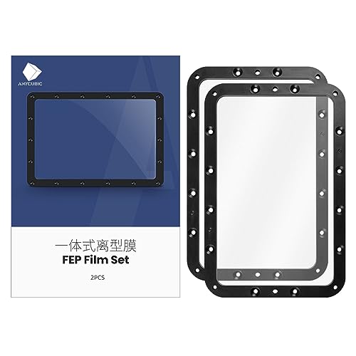 Photon MONO 2/MONO 4 10K FEP Film 197 * 131mm 2Pcs Resin Vat FEP Photon MONO 2