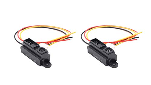 2pcs GP2Y0A21YK0F IR Sensor Measuring Detection Distance Sensor 10 to 80cm with Cable