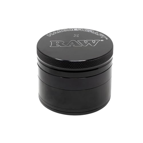 RAW x Hammercraft 4-Piece Black Grinder Small