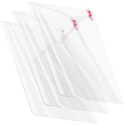 Aladrs 3PCS Mono LCD Screen Tempered Glass Protective Film for 9.25inch Resin 3D Printer, High Light Transmittance Protective Film for Anycubic Photon Mono X 6K, M3 Plus LCD Resin 3D Printer
