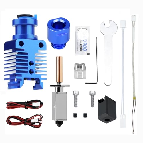 Ceramic Heater Core CHC Hot End Bimetal Heatbreak Hotend High Wear-resistance Compatible with Voron 2.4 V0 V0.1 V0.2, Ender 3 V2 Pro Ender 5 Series CR10 3D Printer Parts