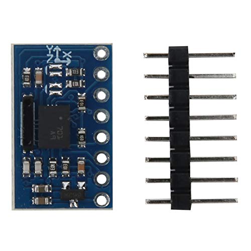 BNO055 9 Axis Sensor Module, Intelligent Orientation Tracking with I2C Serial Interface and 3V to 5V Stable Power for Robotics Plastic Board with Pin Header 1 Pack
