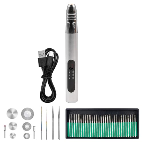 Namvo Electric Engraving Pen tool Kit Portable cordless engraving tool USB rechargeable for jewelry engraving