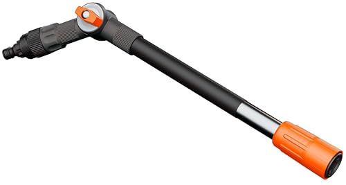 Gardena Flex Handle: Cleaning Handle with Bendable Joint, fine Adjustment on Both Sides to 45°, Aluminium, Running Water, for Hard-to-Reach Areas, Extension 53cm (18806-20)