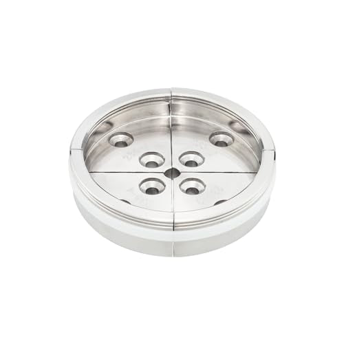 Wood Lathe Chuck Accessory Big Round Jaws Silvery