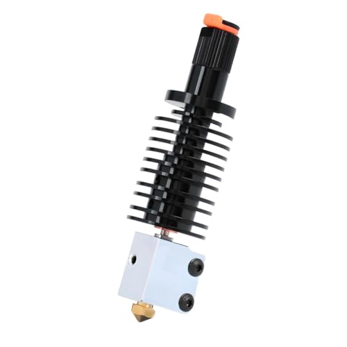 Vyper All Metal Hotend,Upgrade Bi-Metal Heatbreak,Heater Block Aluminum,Brass Nozzle 0.4mm for Vyper,Kobra Max,Kobra Plus 3D Printer for Volcano V5 J-Head Hotend. Brass Nozzle Kit