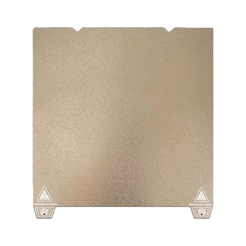 3D Printer PEI Spring Steel Build Plate for K1, 3D Printer Double Side Texture PEI Plate for Creality K1, Ender 5 S1, Ender 3 S1, Ender 3 V3 KE, Ender 3 V2 235x235mm