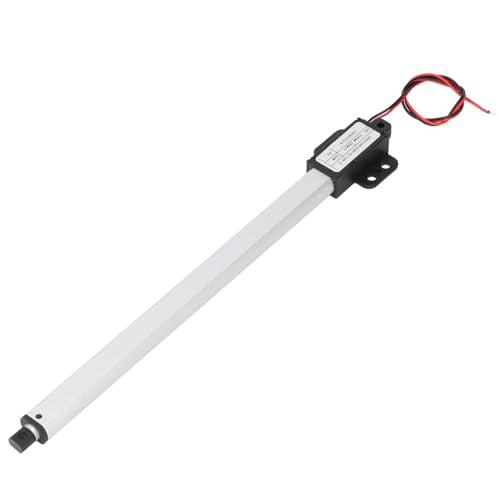 Electric Micro Linear Actuator, 12V 200mm 150N Thrust 4mm/s Speed Stroke Automatic Lifting Motion Linear Actuator Motor, for Agricultural Machinery