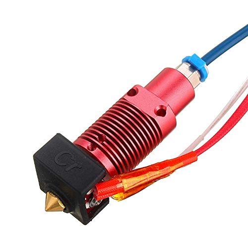 CR-10S pro hotend CR-10s pro V2 hotend with Aluminum Heating Block 0.4mm Nozzle MK8 Black Silicone Sleeve fit for Creality CR-10S pro, CR-10S pro V2 3D printer
