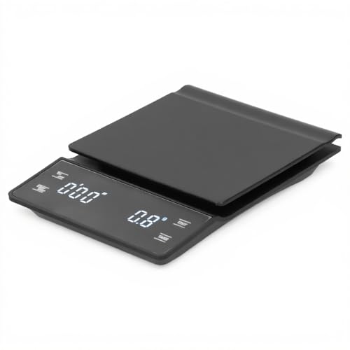 Coffee Scale coffee scale Koffieweegschaal Met Timer, Acaia Kaffeewaage, Digital Coffee Scale with Timer Function Electronic High Precise LED Display Food Scale Przemysł i nauka