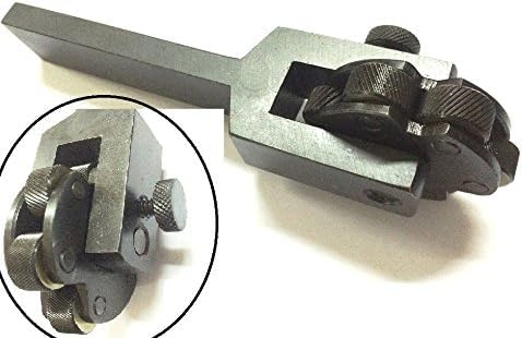 MachEl MachEI 6-Knurl Rotating Head Knurling Tool with Multi-Pitch Design (Coarse, Medium, Fine) - Ideal for Lathe Tool Holders.