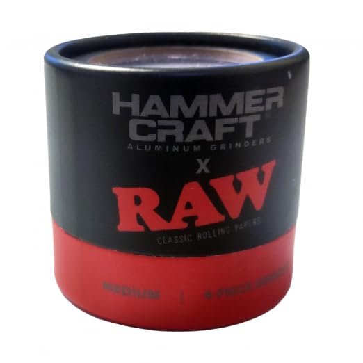 RAW x Hammercraft Medium Red Grinder Sold by Joe Blogs Online
