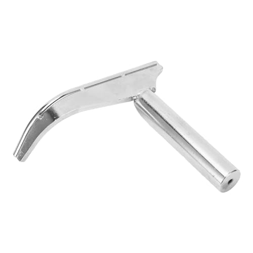 J-Curved Lathe Tool Rest for " (25mm) Post – -Duty Hardened Steel Woodturning Support with Curved & Stable Base
