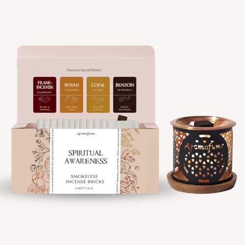 Spiritual Awareness Smokeless Incense Bricks Gift Set by Aromafume