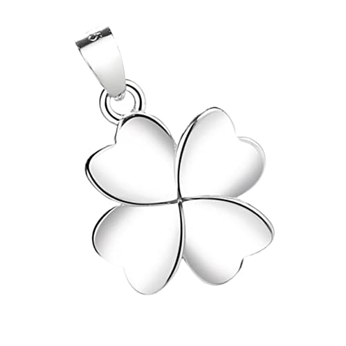 Operitacx Four Leaf Shamrock Pendant Classic Saint Patrick's Day Clavicle Chain Decorative Necklace Party Wearing Necklace for Dressing up Photo Props