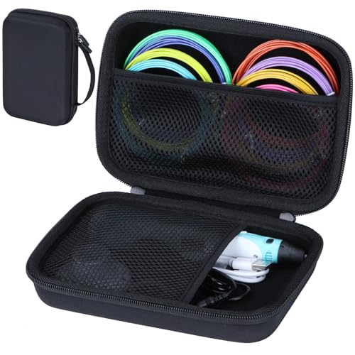 Protective Case for SCRIB3D P1 & 3Doodler Start 3D Pen (Case Only) Black