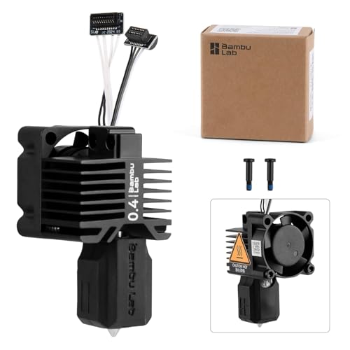 CCTREE Original P1 series Hardened Steel Nozzle Hotend Complete Kit, 0.4mm P1 honted kit with Fan