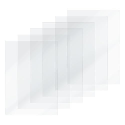 6PCS FEP Film Release Films for ELEGOO Saturn 4/Saturn 4 Ultra/Saturn 3/Saturn 2 Resin 3D Printer with 95% Light Transmittance, 273 x 176 x 0.15mm 273x176mm