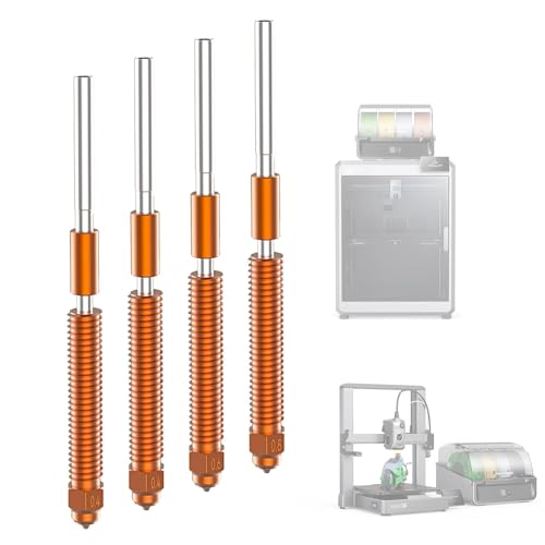 Creality Original K2 Plus Unicorn Quick Swap Nozzle Kit 0.4/0.4/0.6/0.8mm K2 Plus Quick-Swap Nozzles