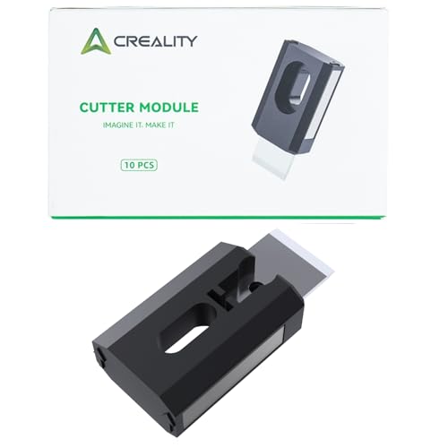 Creality 10PCS Filament Cutter Moudle for K2 Plus, 3D Printer Printer Head Quick Replacement and Fast Cut-Off Filament Cutter for K2 Plus, Creality Hi