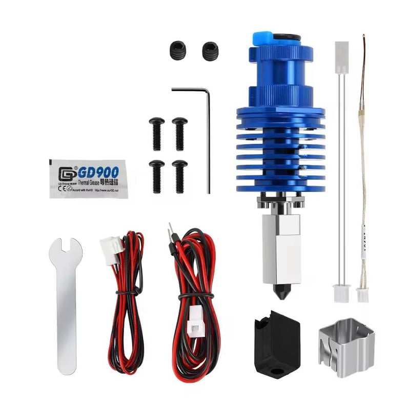 Ender 3 3D Printer Hotend For Ender 3/ Ender 3 V2 / Ender 3 Pro Hotend Upgrade Kit Supports 300°C High Temperature TZ V6 2.0 Ender 3 V2 Extruder Hotend Kit (TZ V6 2.0 Set) TZ V6 2.0 Set
