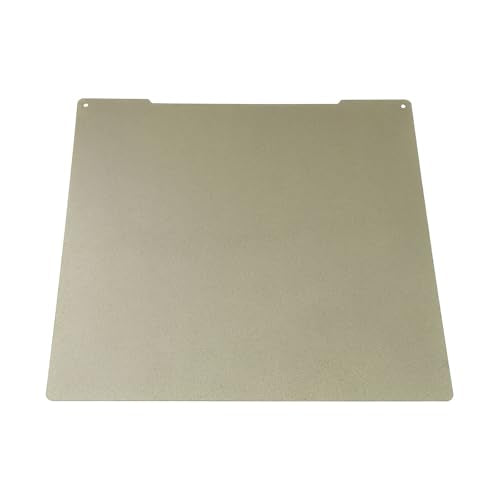ECSiNG 3D Printer PEI Sheet Spring Steel Sheet PEI Build Double Sides Plate 254x241mm Compatible with Prusa I3 MK4 MK3 MK3S 3D Printer