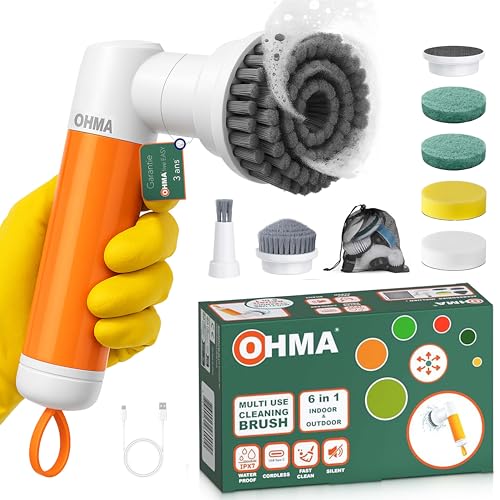 Electric Multi-purpose and Multi Surface Cleaning Brush, IPX7