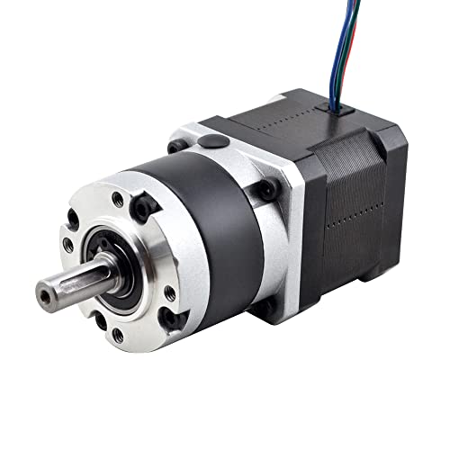 STEPPERONLINE Nema 17 Stepper Motor L=39mm Gear Ratio 10:1 30arcmin MG Series Planetary Gearbox