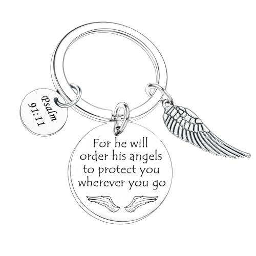 Bible Verse Keyring Gift for Christian Religious Faith Gifts for Women Men Easter Gifts Christian Keyring