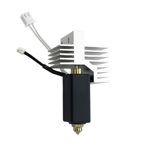 0.2 mm Ceramic Hotend for Centauri Carbon Hotend with Brass-Hardened Steel Nozzle Heating Element Extruder Hot End Replacement Print Head for Elegoo Centauri/Centauri 3D Printer 0.2MM Hotend