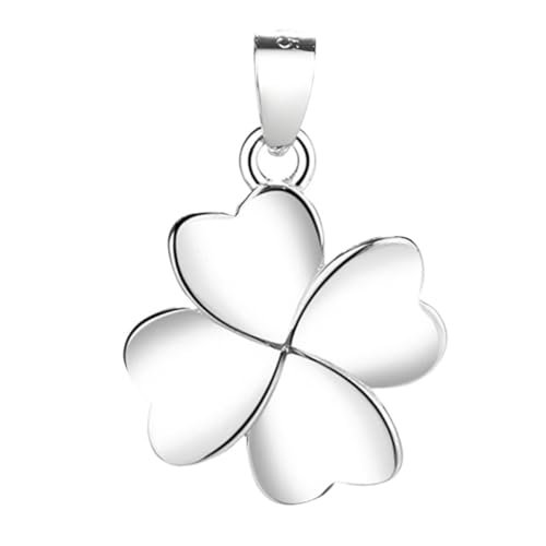 Anneome 1Pc Silver Patrick's Day Pendant Necklace Comfortable Lightweight Festival Jewelry for Masquerade for Friends Creative Design for Memorable Celebrations
