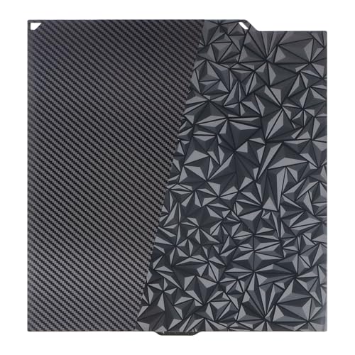 PEO PET Centauri Carbon Printing Plate 260 x 271 mm, Smooth PEO PET Spring Steel Sheet Print Bed Flexible Build Plate for Elegoo Centauri Carbon 3D Printer Platforms