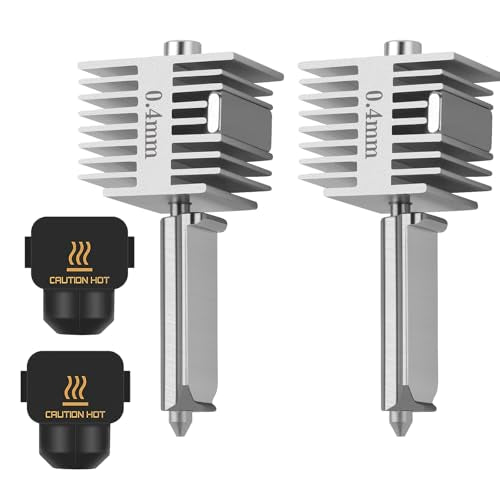Upgrade A1/A1 Mini Quick-Swap Hotend 0.4mm Stainless Steel Nozzle 0.4mm-2PCS